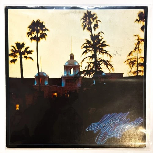 Eagles – Hotel California LP Vinyl Record POSTER + SLEEVE Original 1976 Rock VG+
