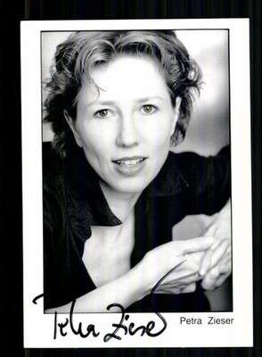 Petra Zieser Autogrammkarte Original Signiert # BC 232421