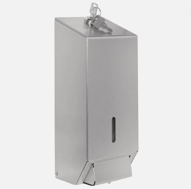Jantex Stainless Steel Soap and Hand Sanitiser Dispenser 1 Litre - GJ034