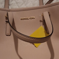 Michael Kors Blush Pink Satchel Women's Handbag Gold Hardware