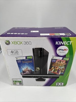 Box Only - Microsoft Xbox 360 Kinect 4GB Console Empty Disneyland Adventures
