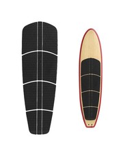 Abahub 12 Piece Surf SUP Deck Traction Pad Premium EVA with Tai... USA FAST SHIP