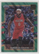2017-18 Panini Donruss Green Flood DeMarcus Cousins #92 nm9