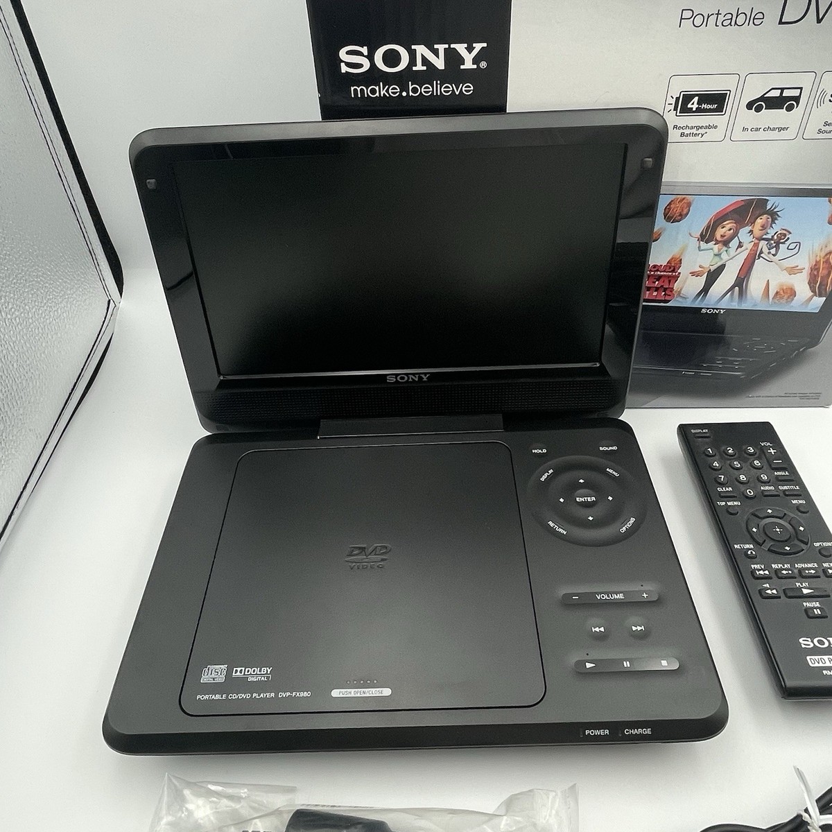 Sony DVP-FX980 Portable DVD Player with Screen (9