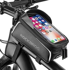 ROCKBROS Bicycle Front Frame Bag Waterproof Cycling Pouch 1.6L Bike Top Tube Bag