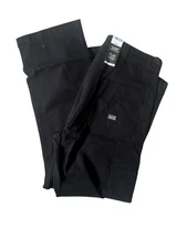 Levi's Signature Workwear Men's Carpenter Jeans 42x34 Black Denim