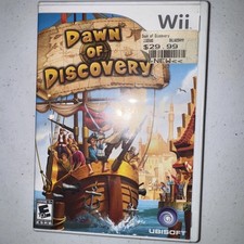Dawn of Discovery Nintendo Wii Complete in Box Video Game Ubisoft disc cartridge