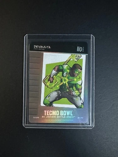 Devaulta Tecmo Bowl Bo Jackson Battle Arena 110 Glow BO248 Blow On It