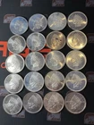 (20) Vintage "Indian Head" 1 Troy Oz .999 Fine Silver Round Ounce - 20 oz Lot