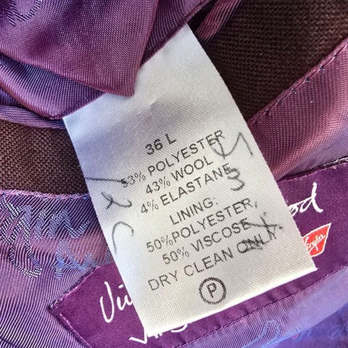 vivienne westwood suit 36L 32x32 Mens For Virgin Atlantic Crew Suit - Picture 14 of 24