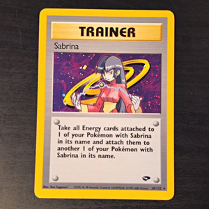 holographic sabrina trainer card Pokemon Gym Challenge Rare Holo (Japanese) [CGC Trainer Rule Sabrina Holo | eBay