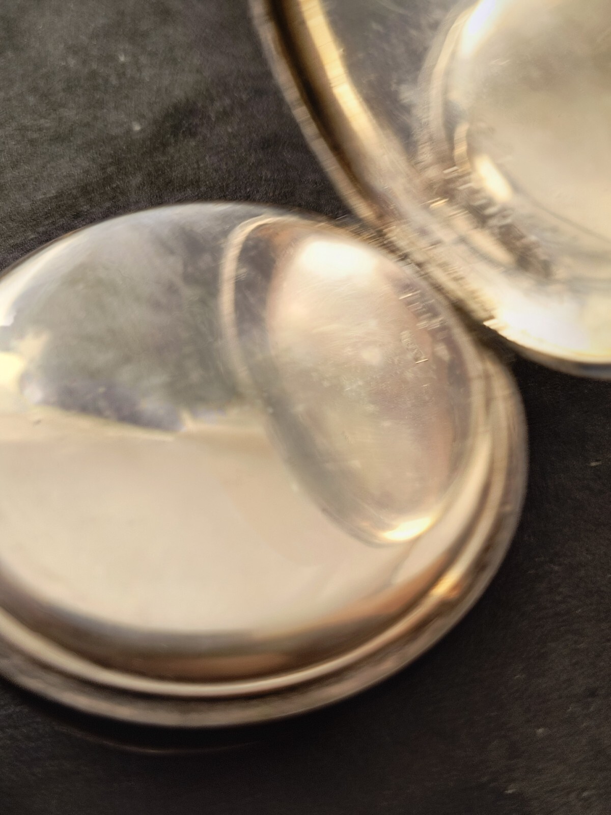 Chronograph Pocket Watch Solid Silver Case - image 5