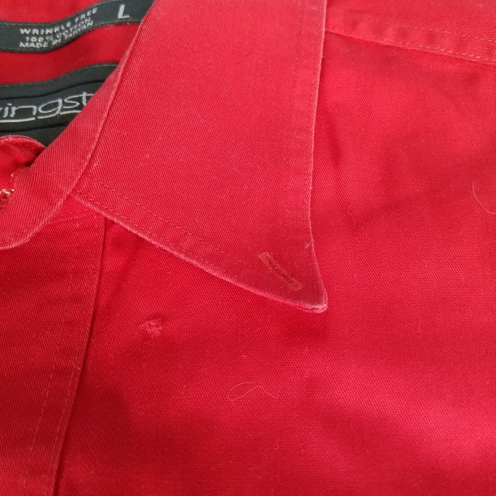 Snap On Tools Red Button Down Swingster Shirt Sz.… - image 7