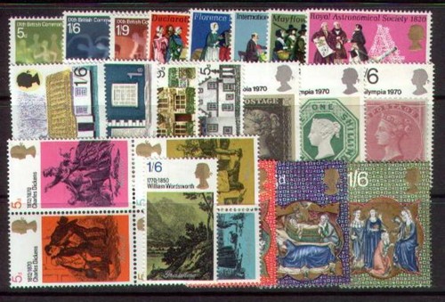 1968 BIS 1970 KOMPLETTE GEDENKFEIERN ( 18 BRIEFMARKENSÄTZE ) U / POSTFRISCH - Bild 3 von 3