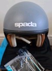 Spada Raze Matt Grey Motorcycle Crash Helmet Medium Motorbike NEW