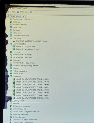 Dell XPS 15 9575 2-in-1 i7-8705G 3.10GHz, 16GB RAM, 128GB M.2, WIN 11 Pro (LEGGI) - Foto 7 di 12