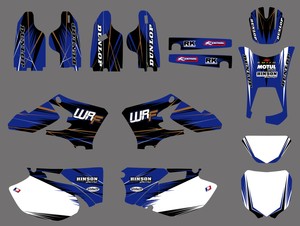 2005-2006 YAMAHA WR 250 450 GRAPHICS KIT DECALS STICKERS 250F 450F DECO WR250F 2005-2006 YAMAHA WR 250 450 GRAPHICS KIT DECALS STICKERS 250F 450F DECO WR250F