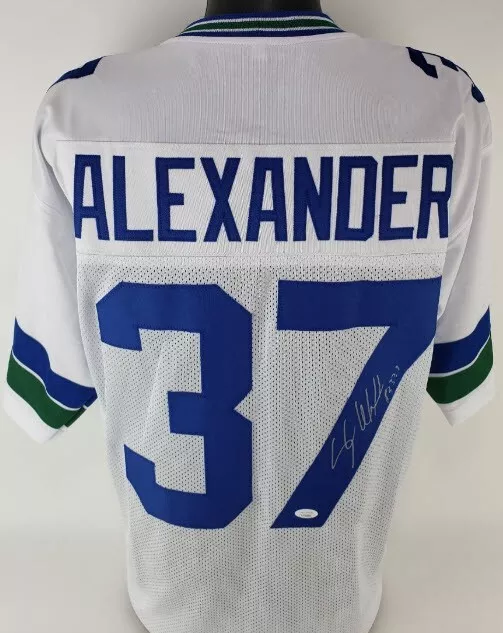 Shaun Alexander Signed Seattle Seahawks Custom Jersey (JSA Witness COA)