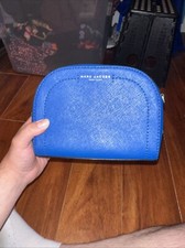Marc Jacobs Playback Crossbody Bag Saffiano Leather Lapis Blue - Authentic