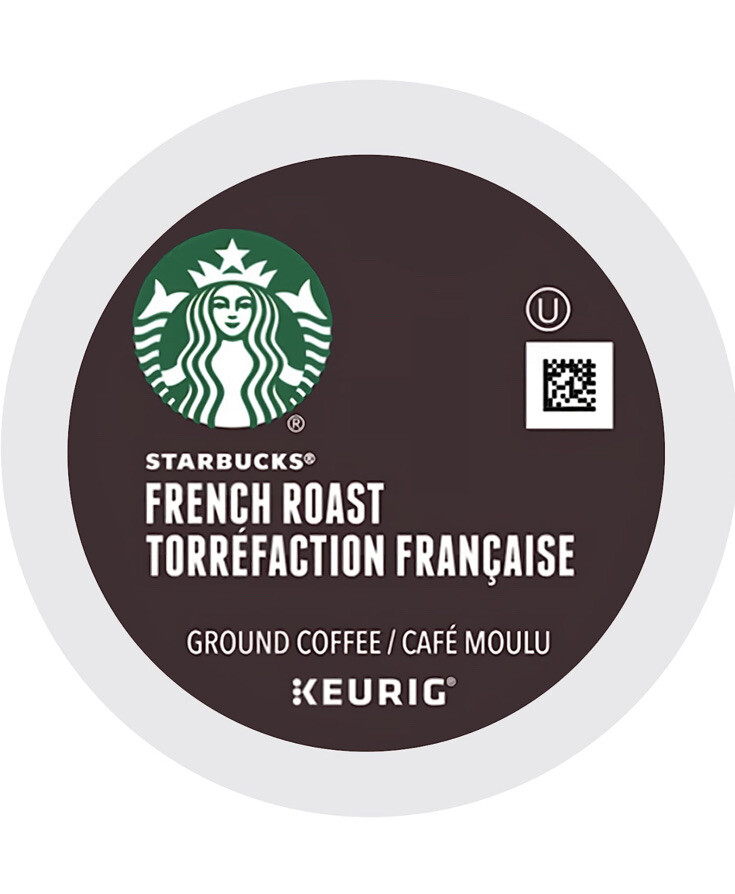 Starbucks Coffee 72 K-Cups French Roast, Dark Roast Coffee Ex. 12/2023