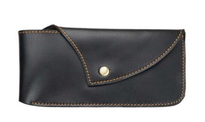 Men waist mobile phone Bag belt pack outdoor pouch case Cow Leather black W167