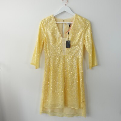 halston heritage gold sequin dress Halston Ramona Sequin Gown, Gold / 8