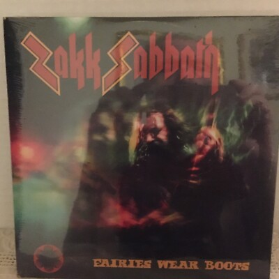 ZAKK SABBATH FAIRIES WEAR BOOTS NEW 7 INCH VINYL DISC | eBay