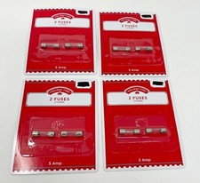 4 Packs Holiday Time 5 Amp Fuses Christmas Lights 64-044 New Unopened 8 Fuses