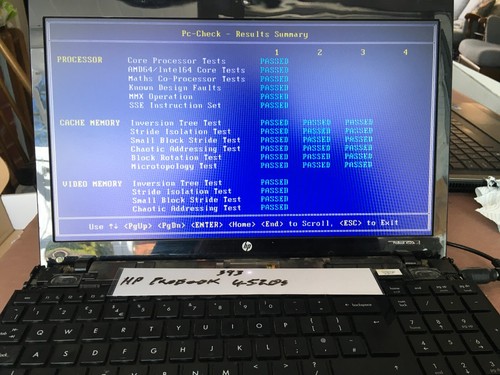 HP ProBook 4520s Motherboard 598667-001 & i3-350m CPU TESTED WORKING (393s/1) - Picture 7 of 12