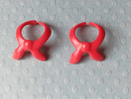 PLAYMOBIL Western @ 2 red pointed scarves for your soldiers, cow boys