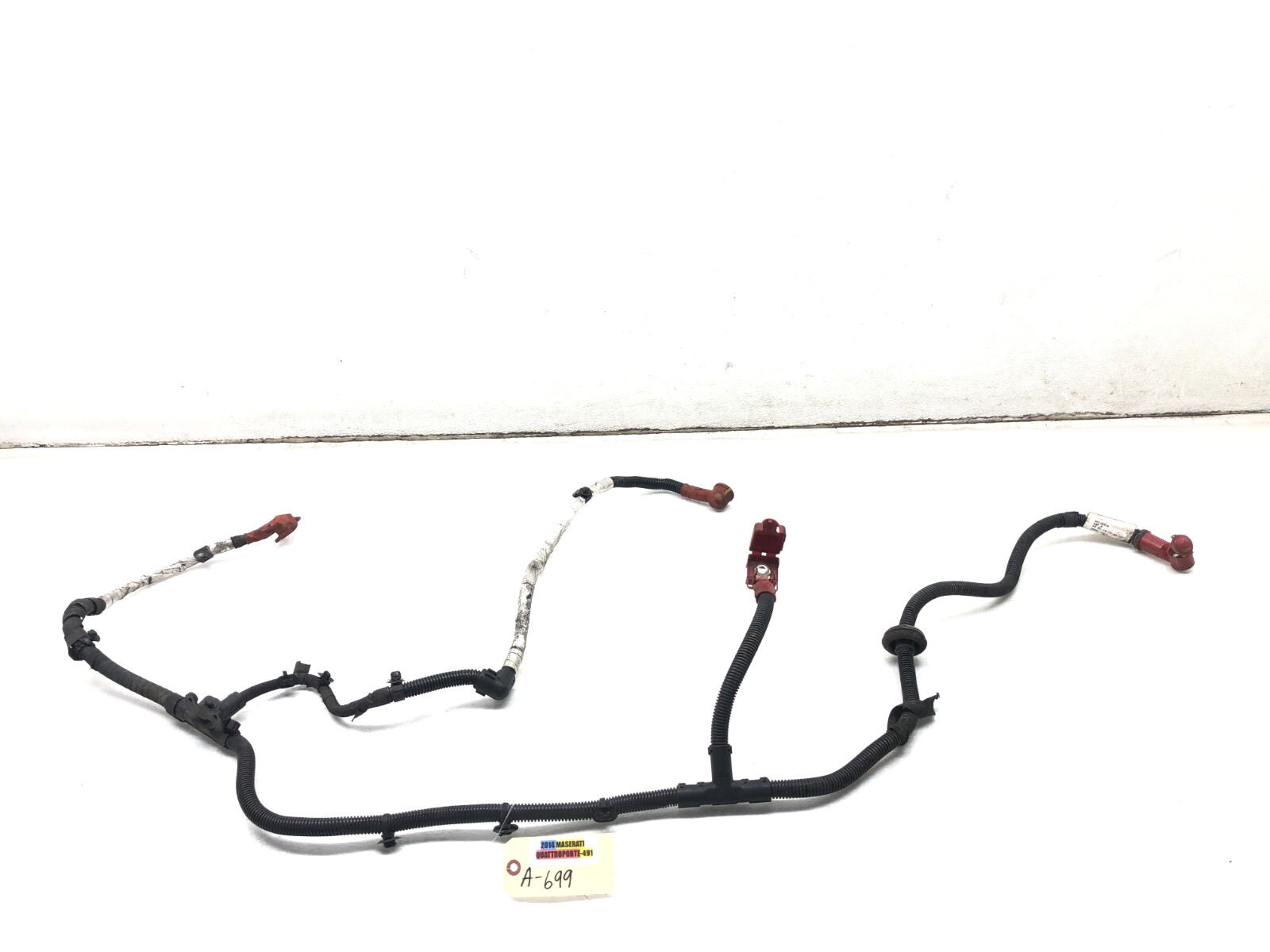2014-2020 MASERATI QUATTROPORTE AWD 3.0L V6 ENGINE MOTOR POWER WIRE HARNESS OEM
