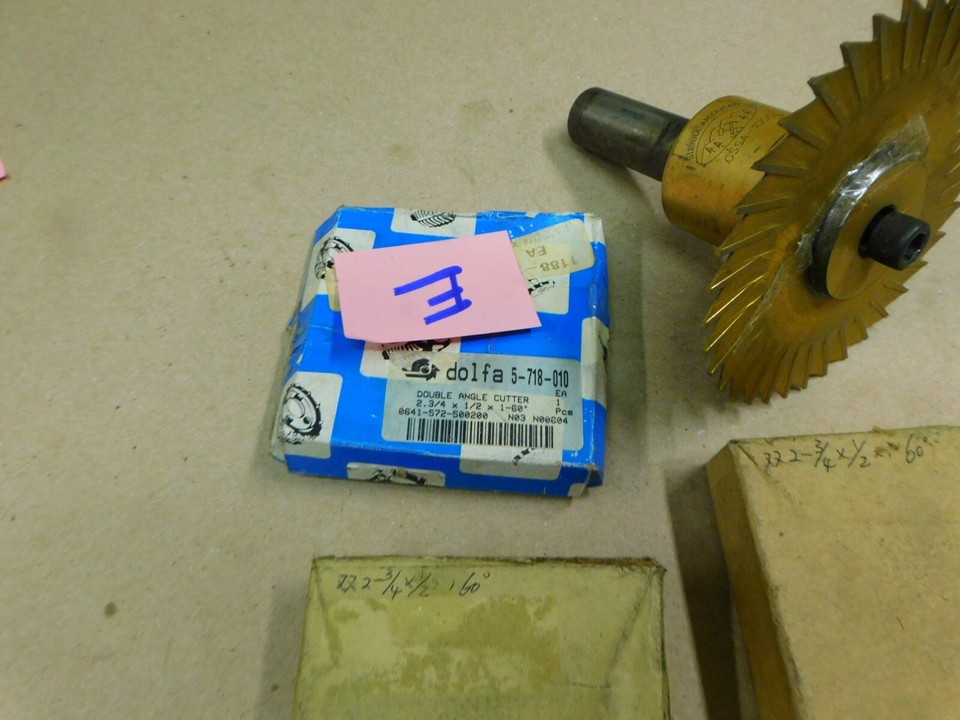 Sierra American CSSA1000 3/4" Saw Arbor with 4 Slitting Saws LOTF eBay