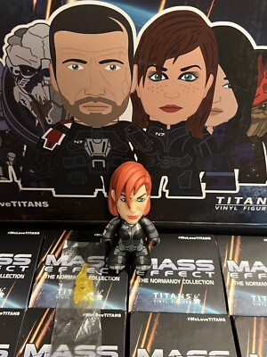 Mass Effect The Normandy Collection Titans Vinyl Figure, Rare Commander Shepard