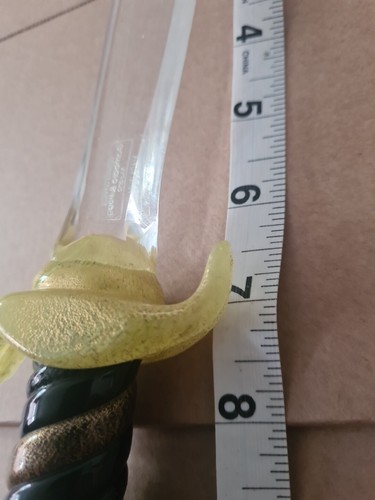 Vintage Gambaro and Poggi Murano Art Glass DAGGER - Picture 15 of 20