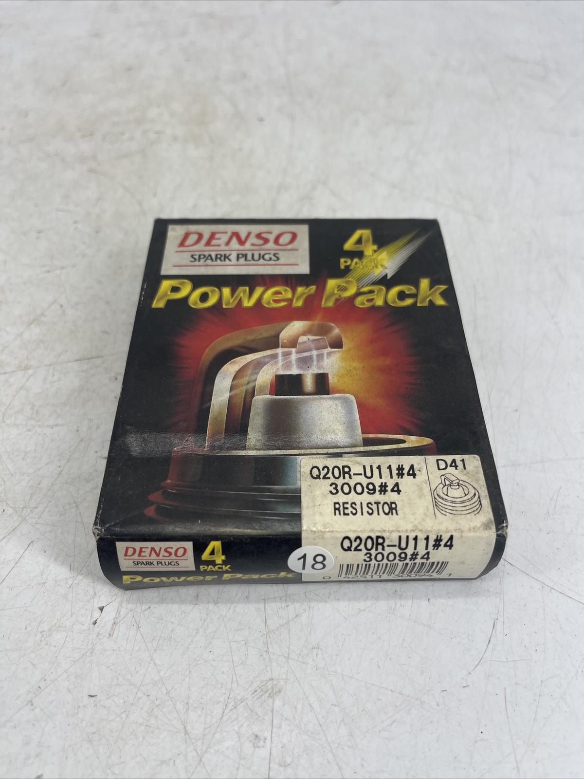 NEW OEM PACK OF 4 Denso 3009 #4 Spark Plugs Power Pack Q2OR-U11