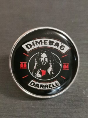 DIMEBAG DARRELL TRIBUTE PANTHERA Pin Badge Patch New High Quality