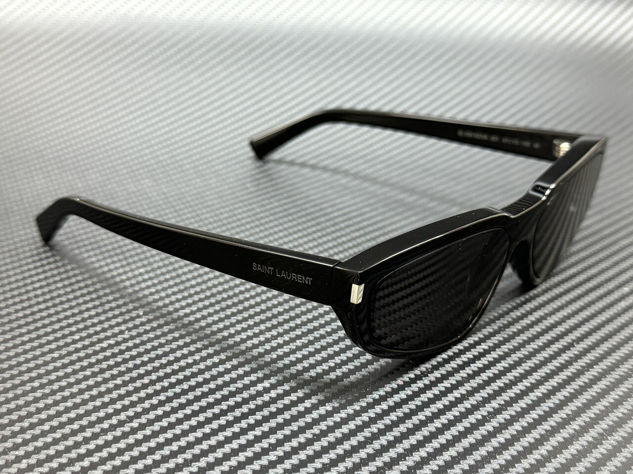 SAINT LAURENT SL 634 NOVA 001 Occhiali da sole medi da donna grigio posteriore 61 mm