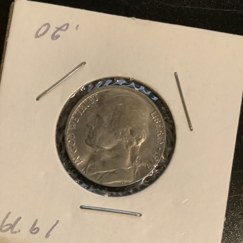 1979 P Jefferson Nickel 5 Cents Nice DETAILS  Beautiful coin from mint set