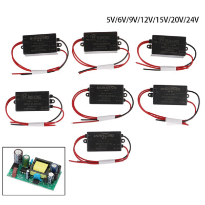 AC-DC Wandler 220V auf DC5V 6V 9V 12V 15V 20V 24V Schaltnetzteil  Y.RM