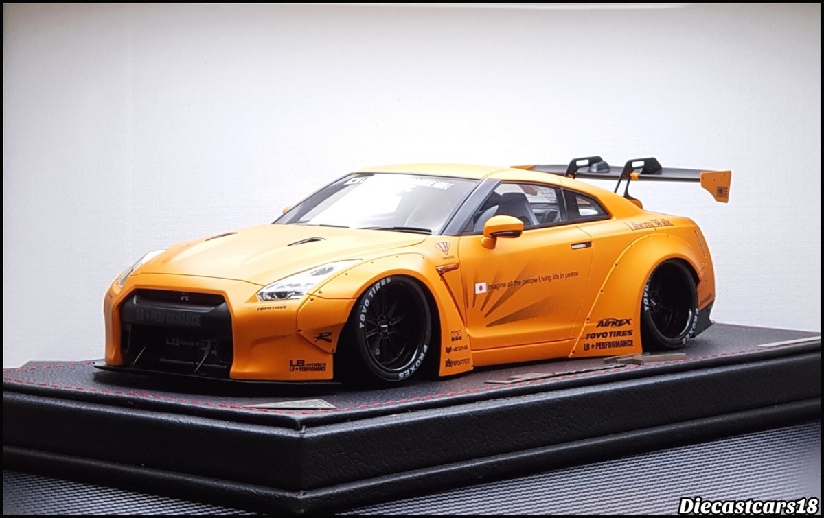 Make up EML 010A 1/18 LBWK R35 ミニカー Make up EML 010A 1/18 LBWK R35 ミニカー Nissan GT-R R35