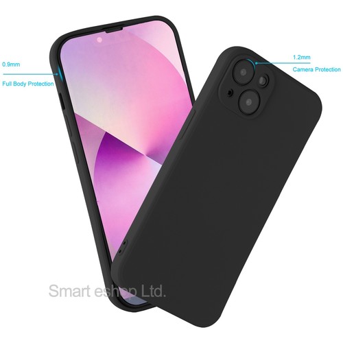 Case For iPhone 15 14 13 12 Pro MaxMini XR SE 8 7 Plus Soft Silicone Phone Cover - Picture 16 of 29