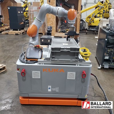 KUKA KMR iiwa OmniMove Mobile robot w/ LBR iiwa Collaborative Robot - Complete!