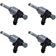 4x BOSCH Einspritzdüse für VW Golf VI 5K1 2.0 GTI Tiguan 5N_ 1K1 Audi Q3 8UB