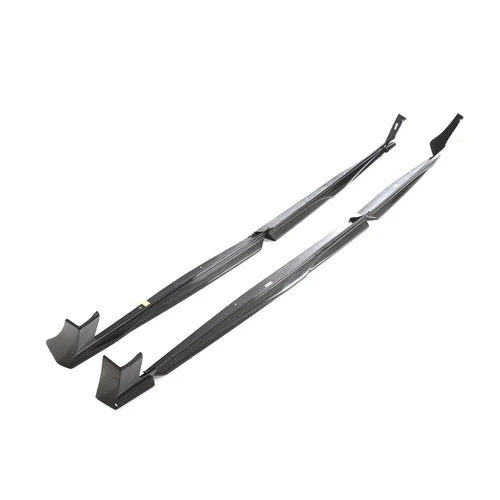 For Audi RS Q8 RSQ8 2021-2023 REAL CARBON Side Skirts Extensions Lips Spoiler - Bild 14 von 15