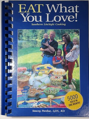 VTG comb bound What You Love Southern Lifestyle Cajun Cookbook Stacey Browning