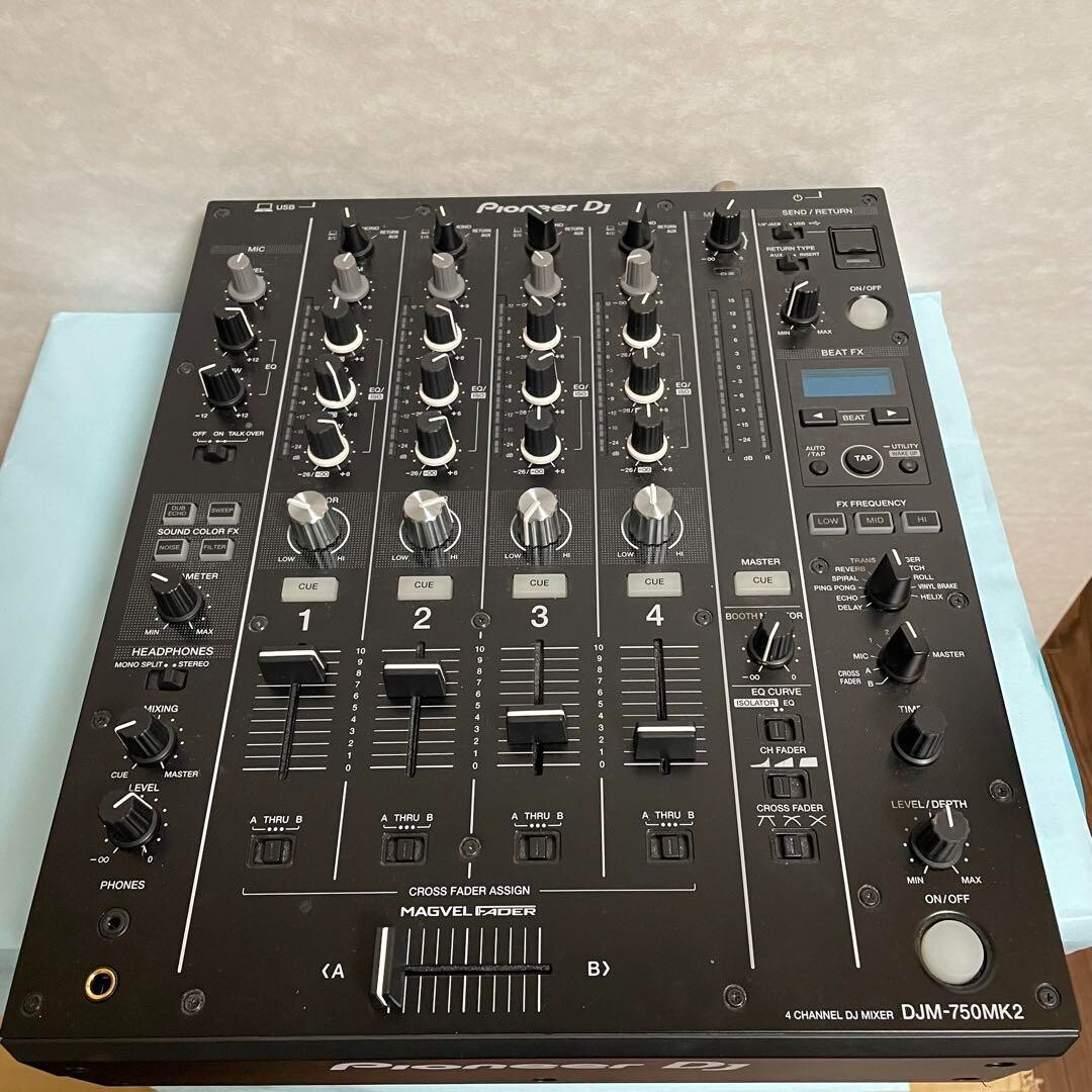 Pioneer DJM-750MK2 Pro DJ Mixer Rekorodbox 4-Channel DJM750MK2 750 