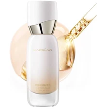 Carslan Sheer Liquid Foundation With Hydrating Serum 24H Lasting W01 Nude Beige