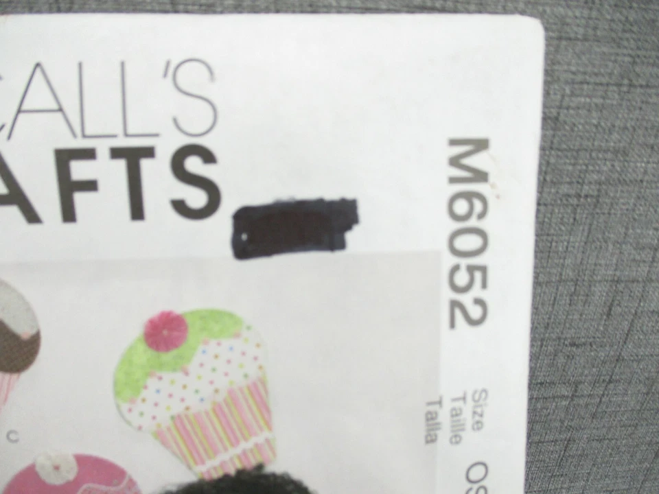 McCall's M6052 Cakes Aprons Wall Decor Purse Gift Box Sewing Pattern - Image 2 of 4