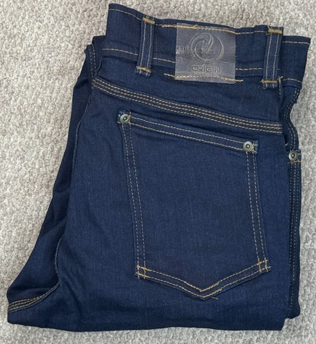 Pantalones de mezclilla Origin Delta Flex elásticos de 5 bolsillos para hombre talla 30 (28x29,5 real) - Imagen 12 de 12