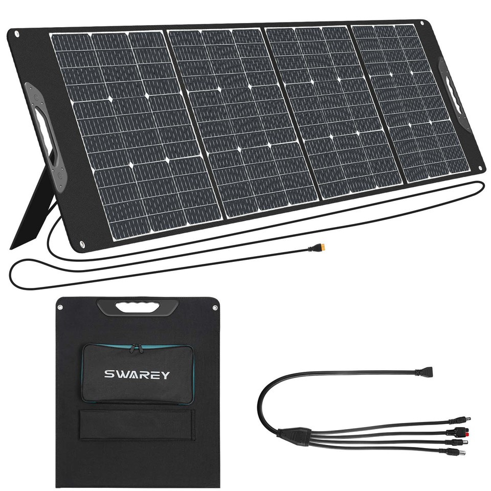 SWAREY Tragbare Power Station 518Wh Solar Generator